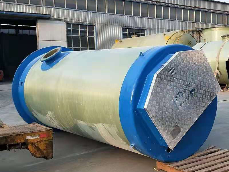 預(yù)制泵站一體化-工程周期短-減少人力資源投入